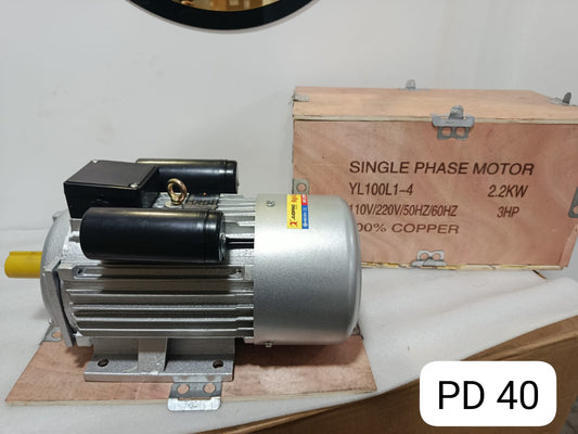 MOTORES INDUCCIÓN ELÉCTRICOS MONOFÁSICO 3 HP BAJA 100 % COBRE