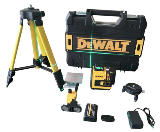 Nivel Láser Verde 4D 360° DeWALL M16X FUEL 16X Con Control