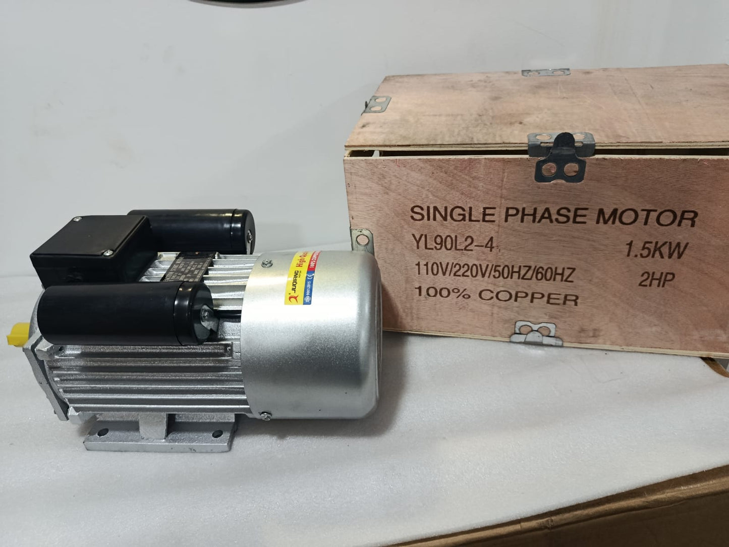 MOTORES INDUCCIÓN ELÉCTRICOS MONOFÁSICO 2 HP BAJA 100 % COBRE