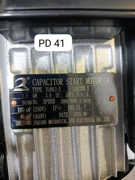 MOTORES INDUCCIÓN ELÉCTRICOS MONOFÁSICO  2 HP EN ALTA 100% COBRE