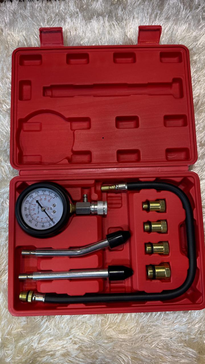 KIT MEDIDOR DE COMPRESIÓN PARA MOTOR