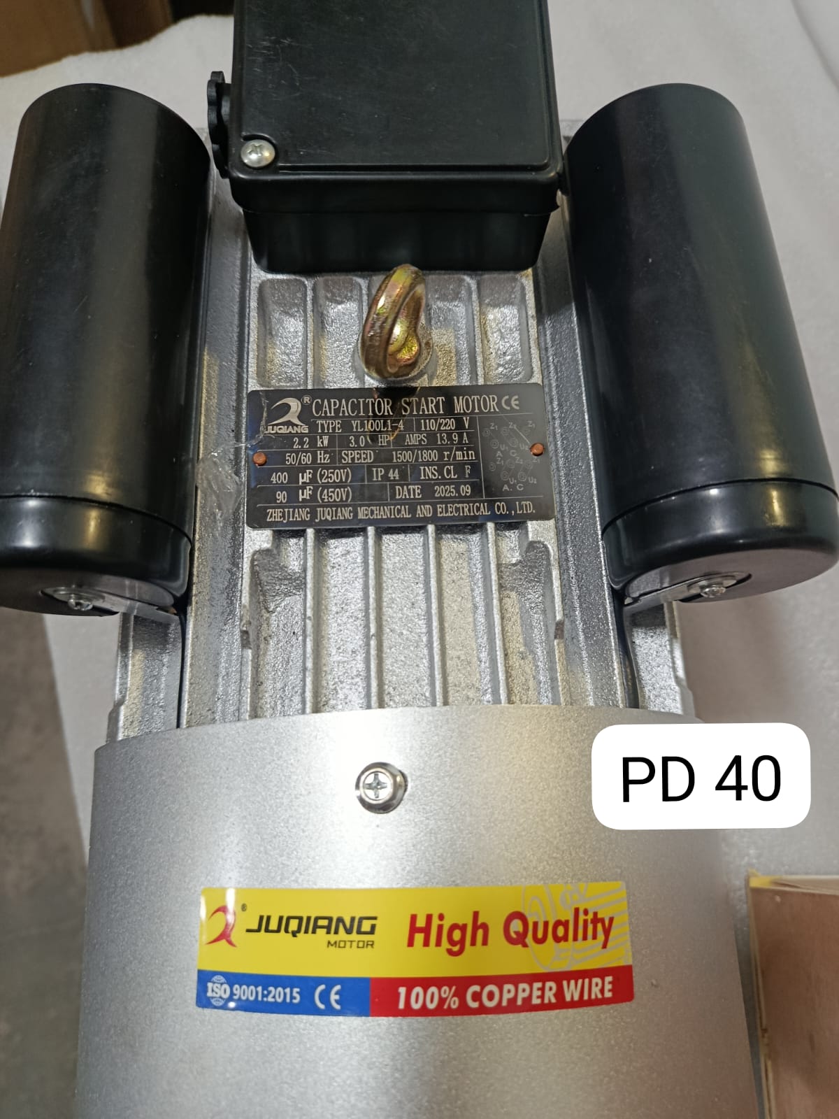 MOTORES INDUCCIÓN ELÉCTRICOS MONOFÁSICO 3 HP BAJA 100 % COBRE