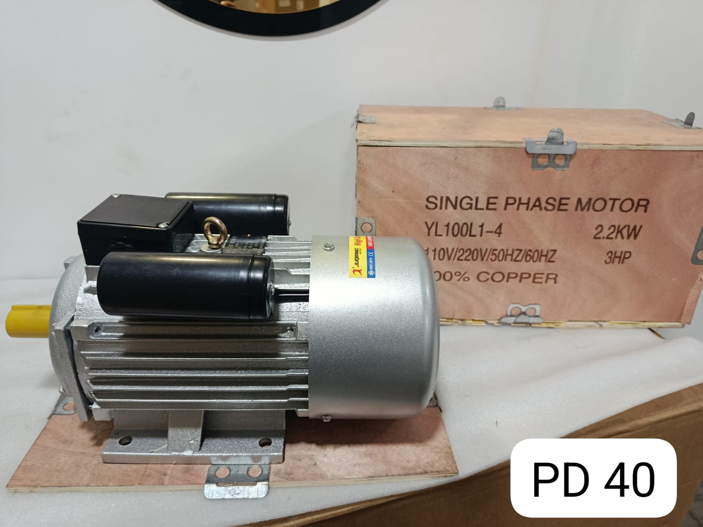 MOTORES INDUCCIÓN ELÉCTRICOS MONOFÁSICO 3 HP BAJA 100 % COBRE