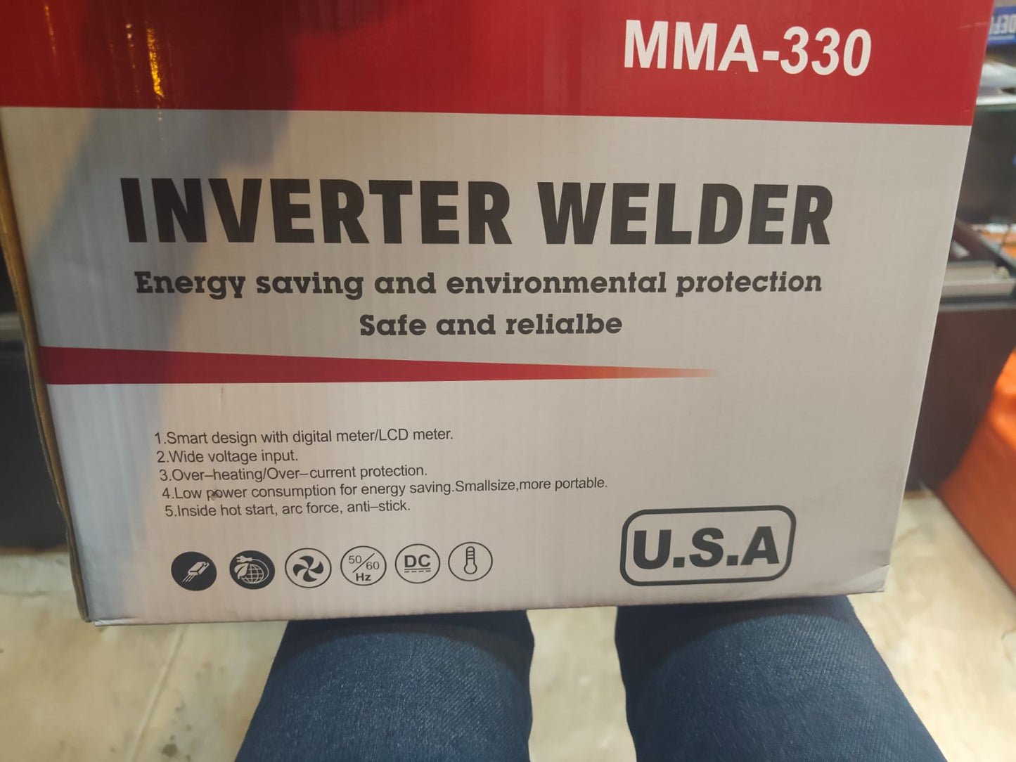 🔧 SOLDADORA INVERTE DIGITAL I MMA-330 AMPERIOS  PROFESIONAL