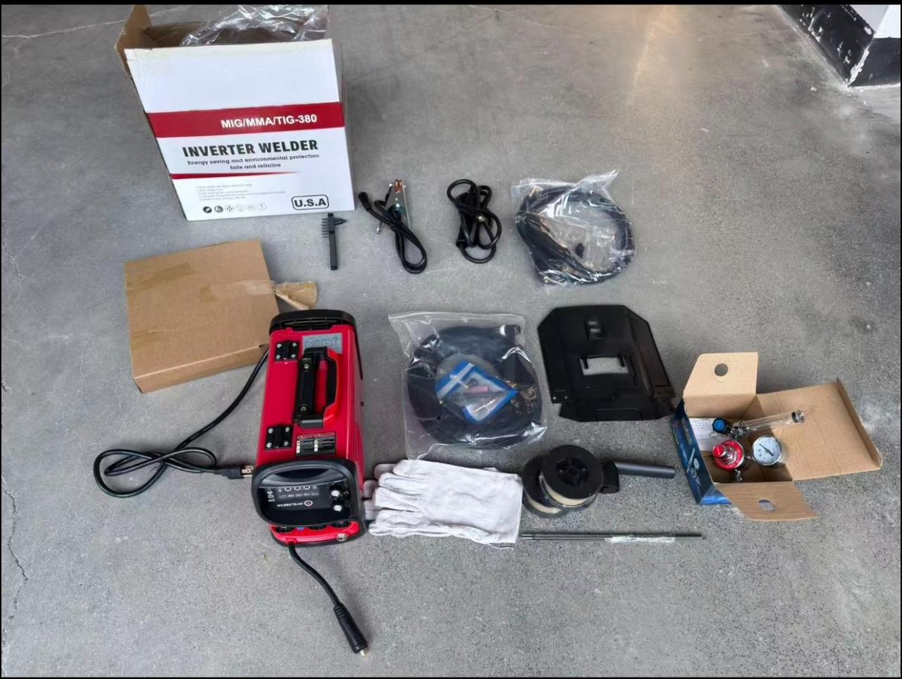 SOLDADORA INVERTER 3 EN 1 🔥 MIG / MMA / TIG 380AMP DIGITAL