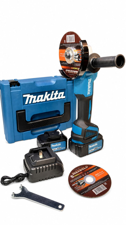 Pulidora Angular Inalámbrica Makita Profesional 8500 R/min